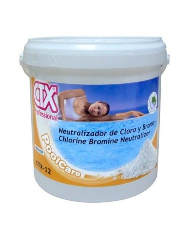 Bote CTX-12 de 6 kg. neutralizador de cloro y bromo Bote CTX-12 de 6 kg. neutralizador de cloro y bromo