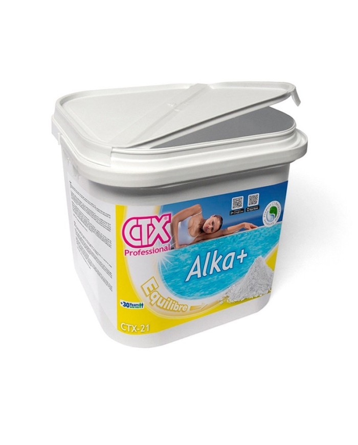 Bote incrementador de alcalinidad CTX-21 de 6 kg. Alka+