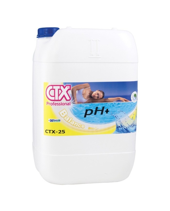 Incrementador de ph líquido CTX-25 de 20 lt.