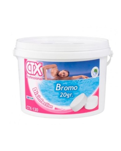 Bote bromo en tabletas CTX-130 de 5 kg. Bote bromo en tabletas CTX-130 de 5 kg.