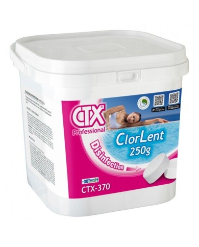 Bote tricloro en tabletas CTX-370 de 25 kg. Bote tricloro en tabletas CTX-370 de 25 kg.