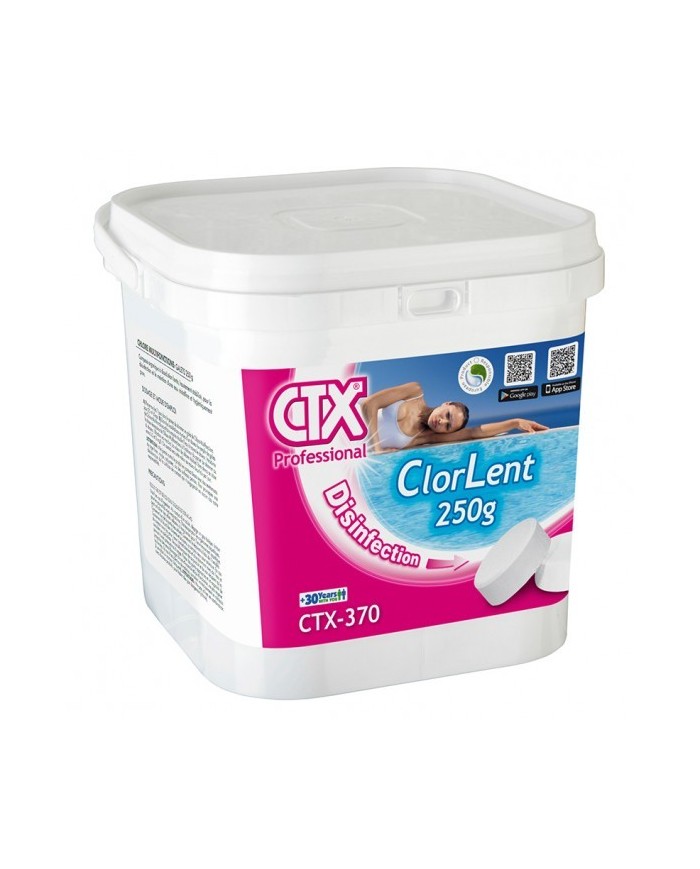 Bote tricloro en tabletas CTX-370 de 25 kg.