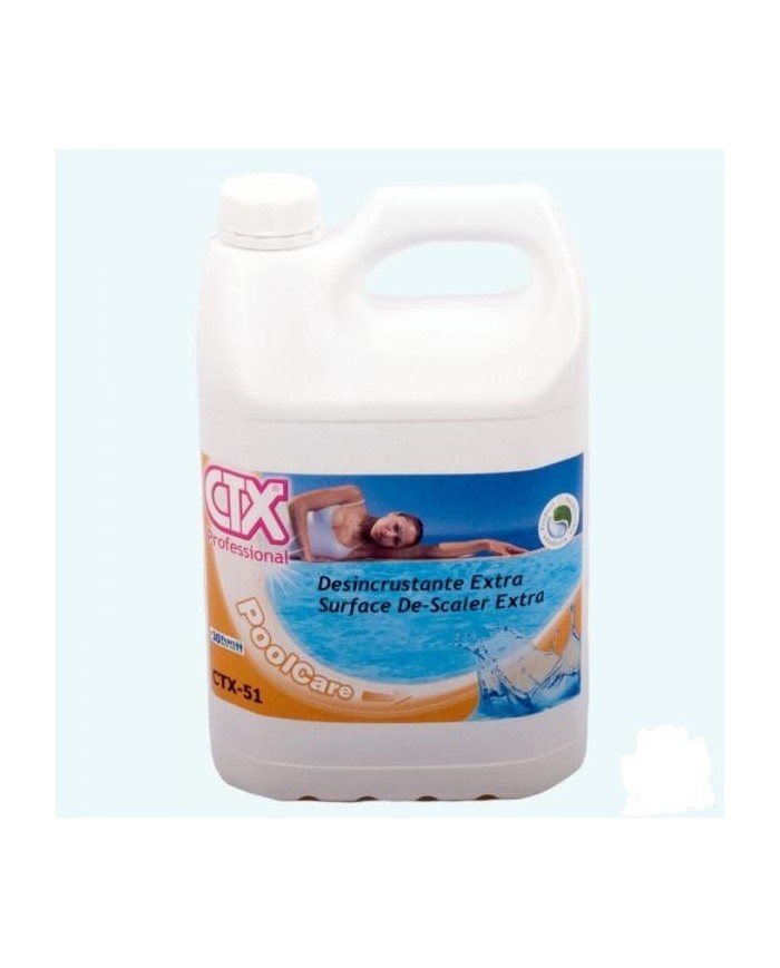 Bote limpiador desincrustante CTX-51 de 5 lt.