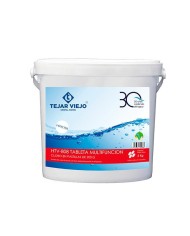 Bote cloro pastilla 250 gr. de 5 kg. HTV-802-PAS Tejar Viejo