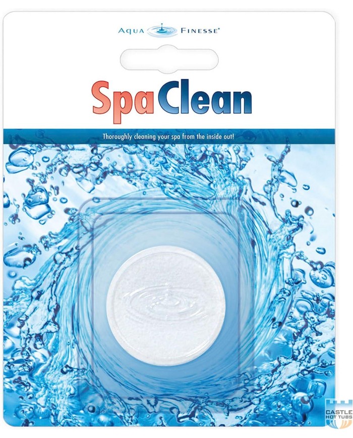 Producto limpiador de spa en forma de pastilla