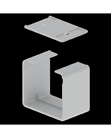 Empalme PVC 60 x 75 gris. 66094 Empalme PVC 60 x 75 gris. 66094