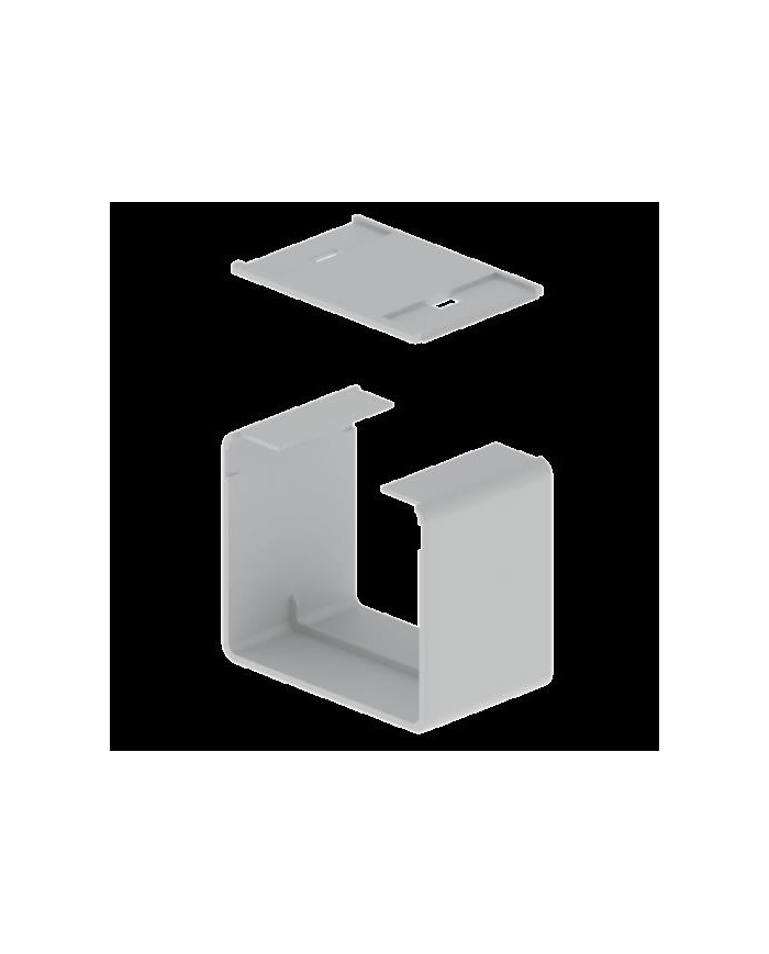 Empalme PVC 60 x 75 gris. 66094 Empalme PVC 60 x 75 gris. 66094