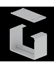 Tapa final PVC 66 x 100 gris. 66113 Tapa final PVC 66 x 100 gris. 66113