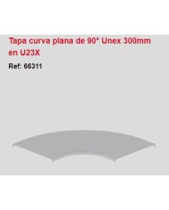 Tapa derivación T300 gris. 66329