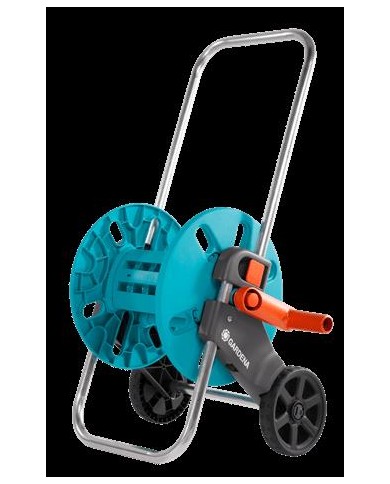 Gardena. Carro portamangueras Aquaroll L Easy. Capacidad: 100 m 13 mm (1/2"), 80 m 15 mm (5/8"), 50m 19mm (3/4“), without hose g