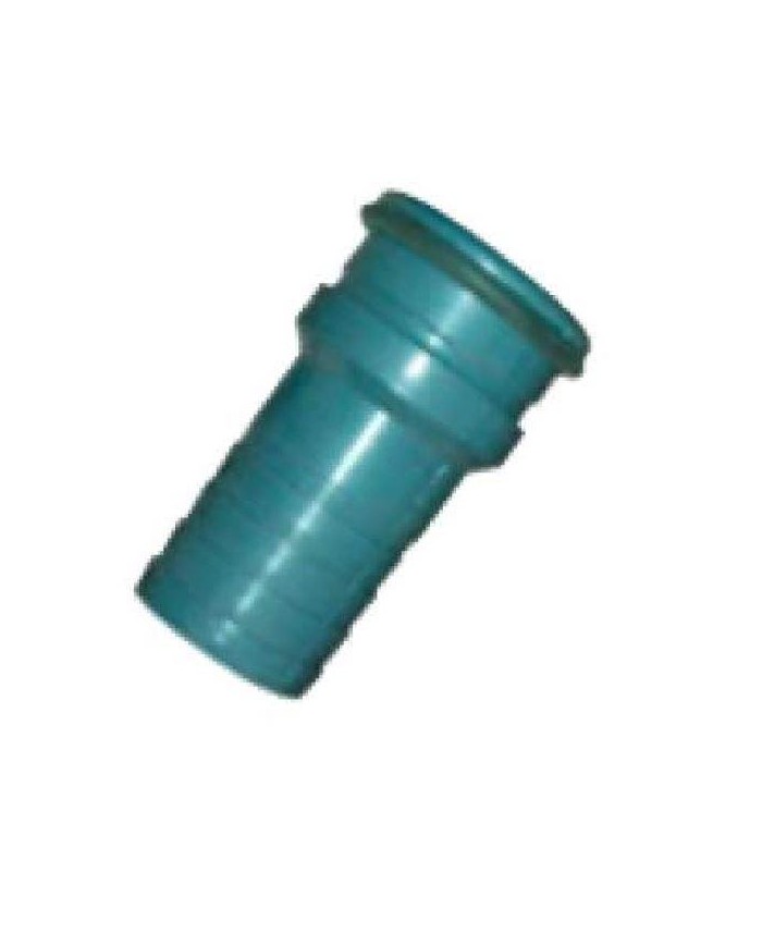 Racor junta tórica despl. ø 50 para boquilla aspiraciónde bronce. Gris