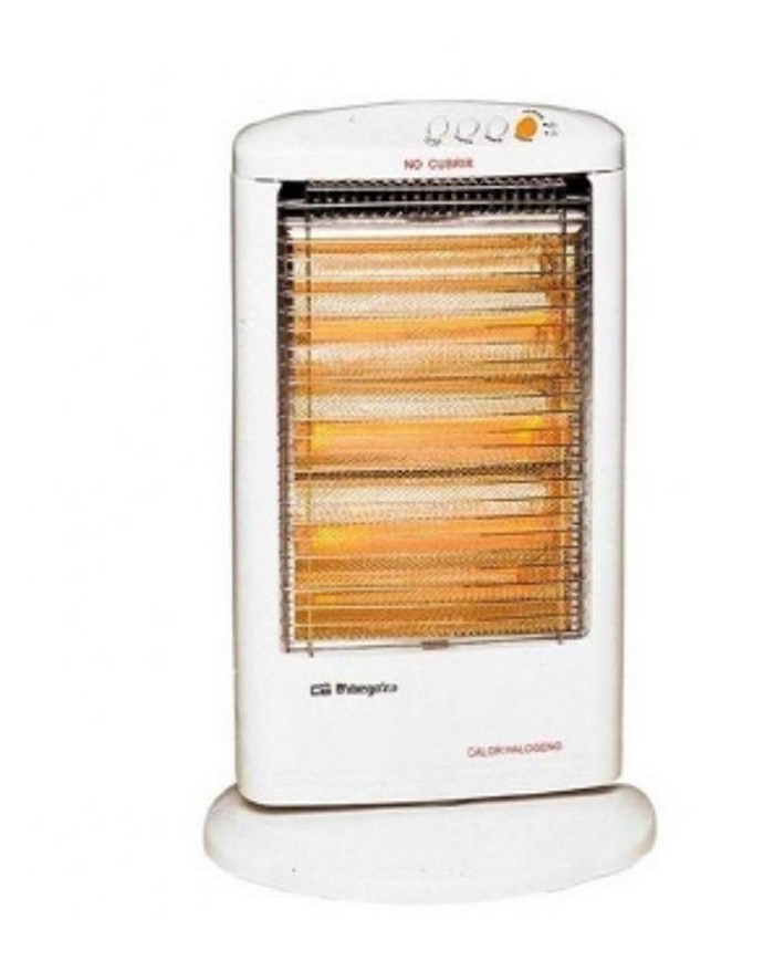 ORBEGOZO: Estufa Halógena 1200W Blanca
