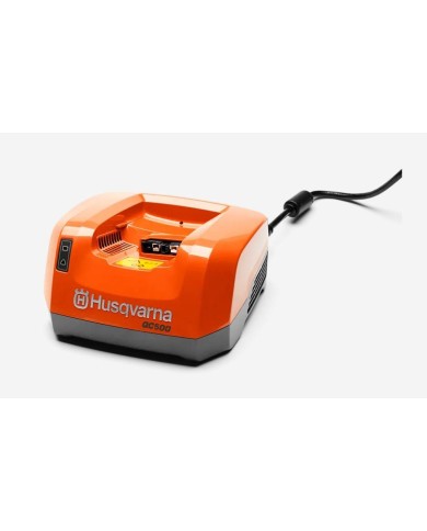 HUSQVARNA: Cargador de batería QC500.