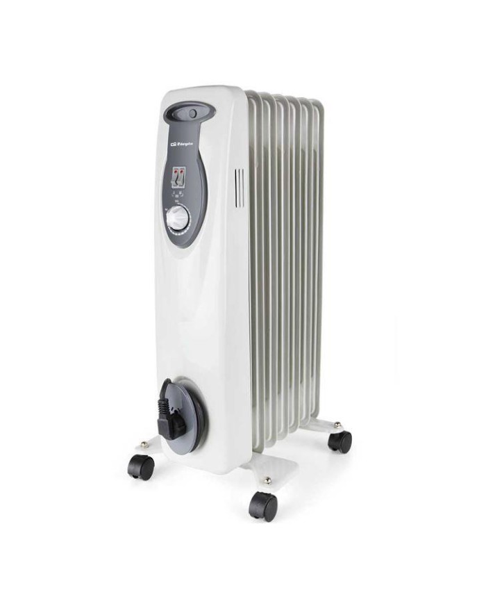 ORBEGOZO: Radiador de aceite 7 elementos 1500W. RA1500E