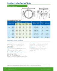Banda reparación Easiclamp DN250 tolerancia 269-294 PN16