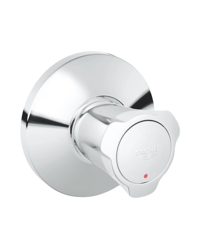 Grohe. Mando llave de paso rojo