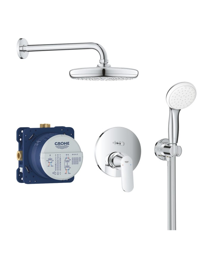 Grohe. Conjunto de ducha Eurosmart Cosmopolitan con Tempesta 210