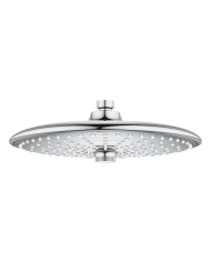 Grohe. Conjunto de ducha de techo cuadrado cromo con brazo Rainshower smartactive 2-jet ducha mural 310