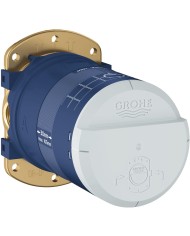 Grohe. Monomando para baño ducha empotrado BauEdge parte exterior cromo