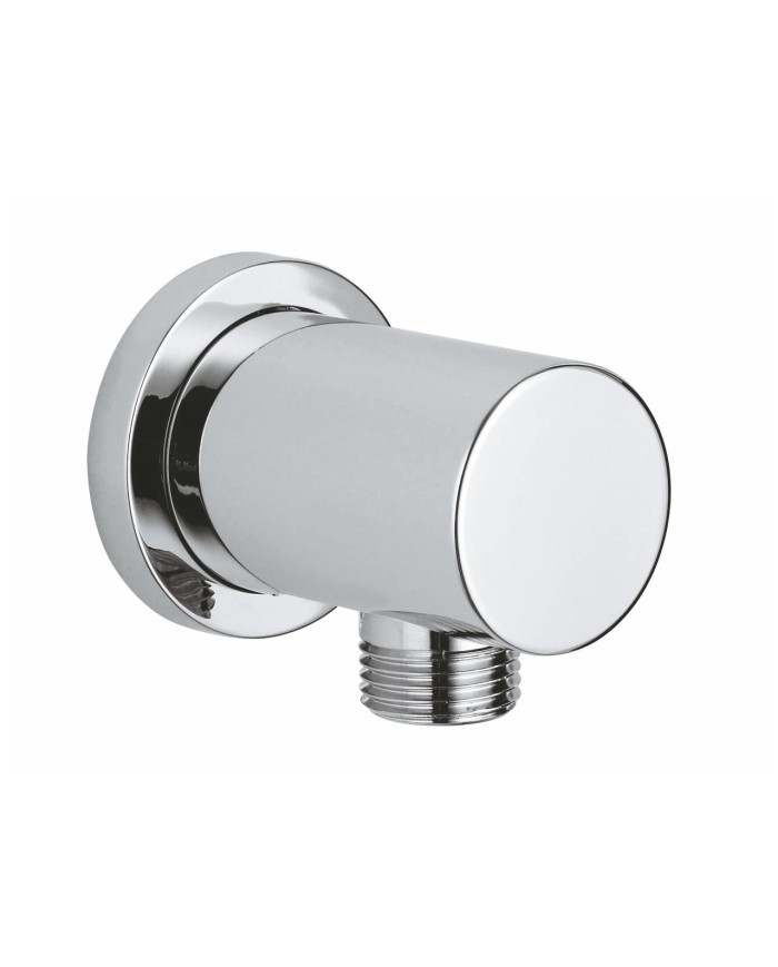 Grohe. Rainshower. Codo salida de 1/2" Cromo con florón redondo.