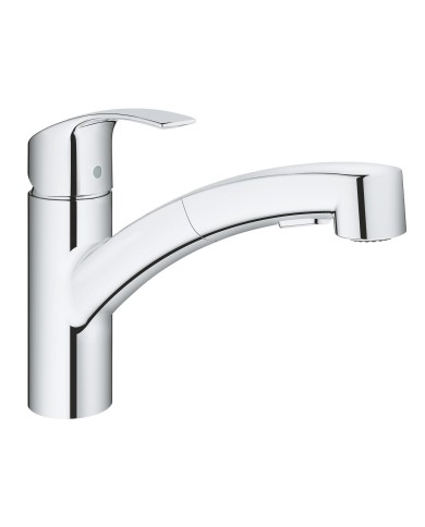 Grohe. Eurosmart. Monomando fregadero 1/2" con teleducha extraible de dos chorros. Grohe. Eurosmart. Monomando fregadero 1/2" con teleducha extraible de dos chorros.