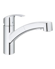 Grohe. Monomando para baño ducha empotrado BauEdge parte exterior cromo