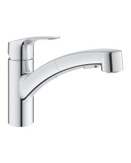 Grohe. Monomando fregadero Eurosmart 1/2" con teleducha extraible de dos chorros cromo