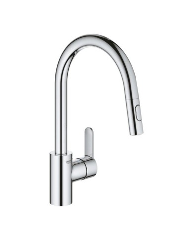 Grohe. Monomando fregadero Eurostyle Cosmopolitan cromo 1/2" caño alto. Caño extraible con doble chorro. Grohe. Monomando fregadero Eurostyle Cosmopolitan cromo 1/2" caño alto. Caño extraible con doble chorro.