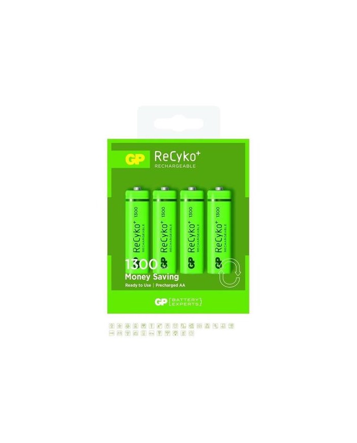 Paquete 4 pilas recargables AA