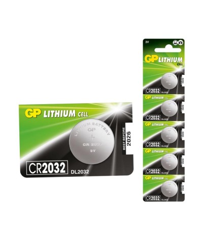Pila botón GP Litio CR2032 Pila botón GP Litio CR2032