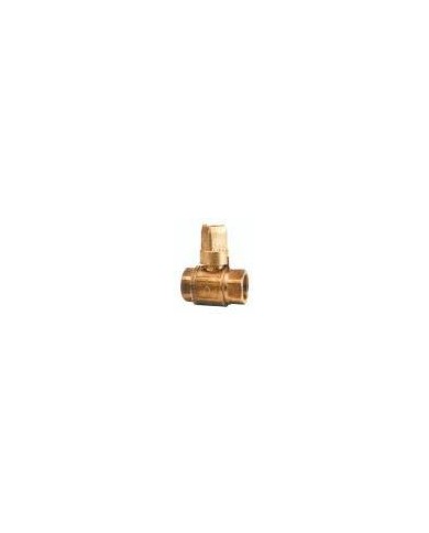 Llave bronce esfera cuadradillo de Ø 1 1/4" Llave bronce esfera cuadradillo de Ø 1 1/4"