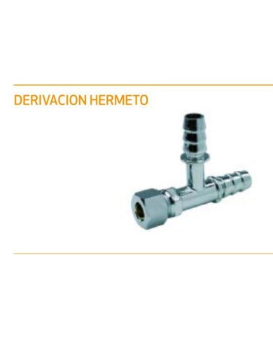 Te derivación hermeto de Ø 10 Te derivación hermeto de Ø 10