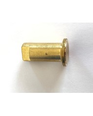 Llave bronce esfera cuadradillo de Ø 3/4"