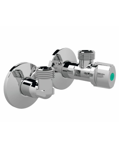 Kit termo Xflow llave escuadra +  codo 1/2"x1/2" Kit termo Xflow llave escuadra +  codo 1/2"x1/2"