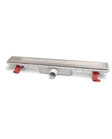 Canaleta Linnum 50 con rejilla para plato de ducha de obra 50x850 rejilla soft Canaleta Linnum 50 con rejilla para plato de ducha de obra 50x850 rejilla soft