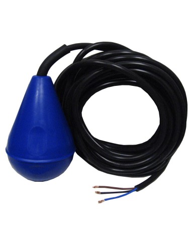 Interruptor de nivel aguas residuales, cable 10 mt.