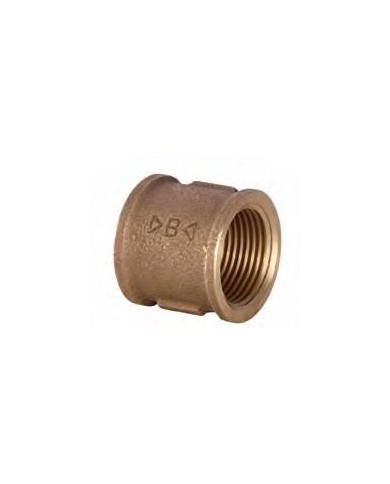 Manguito bronce de 2"