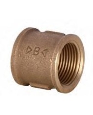 Manguito bronce de 3/4"