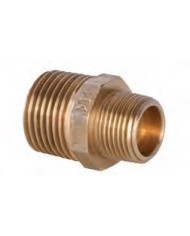 Manguito botella bronce de 3/4" x 1/2"