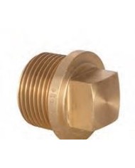 Tapón bronce de 1 1/4" M
