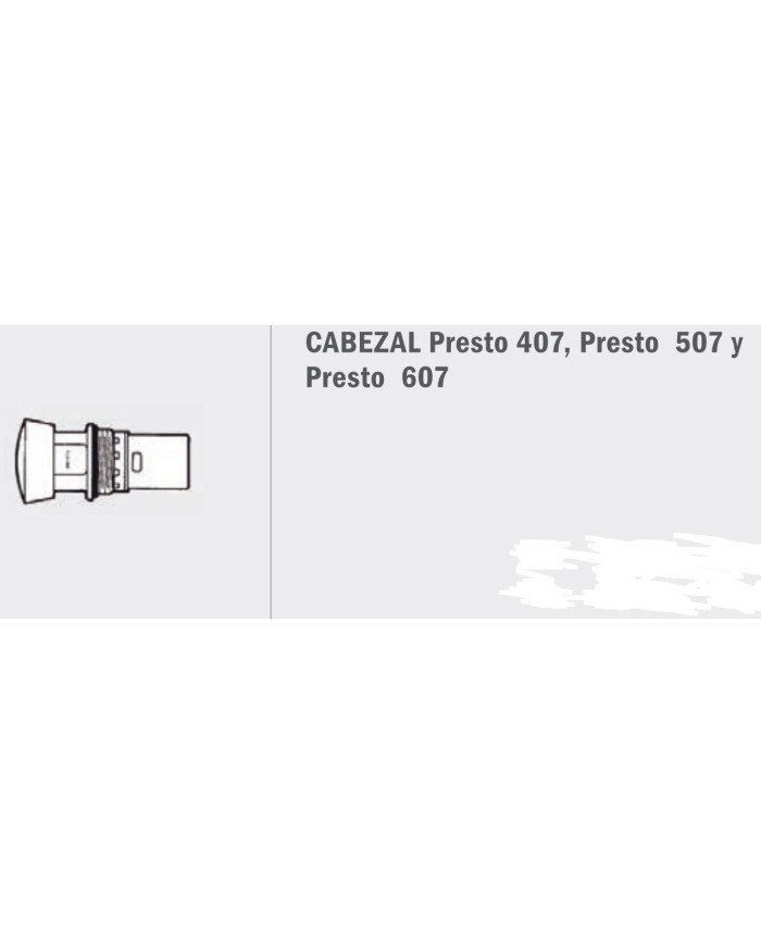 Presto. Cabezal 407-507-607