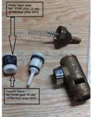 Presto. Repuesto: Faldón negro. Goma. (1 Ud.)