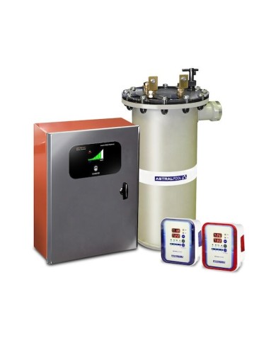 Electrólisis de sal y control de PH/CL para piscina pública Easy Salt Next VC 150 Electrólisis de sal y control de PH/CL para piscina pública Easy Salt Next VC 150