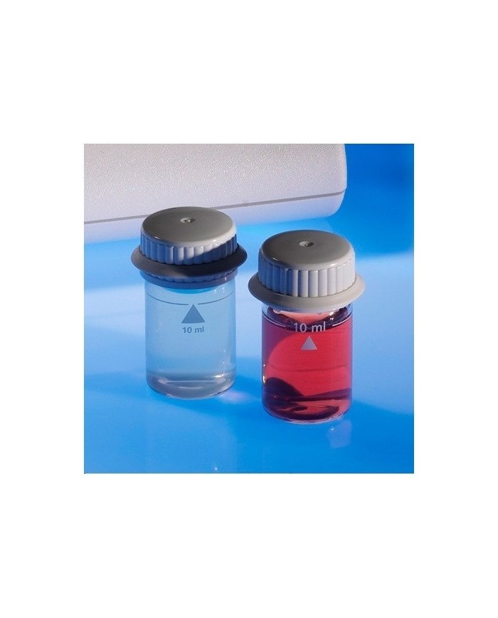 Cubeta fotómetro tapón gris 48 mm altura x Ø 24 mm (1 Ud)