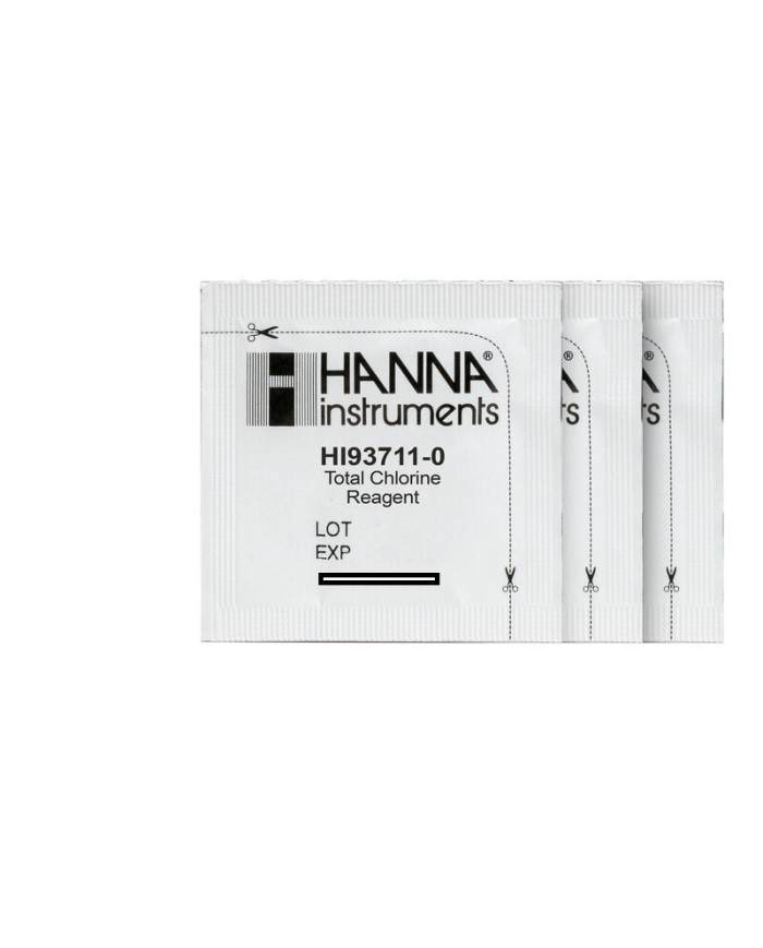 Kit reactivo en polvo cloro total HI-93711-01