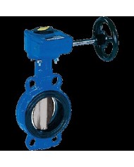 Válvula de mariposa Danfoss con palanca Ø 100. Mariposa inoxidable.