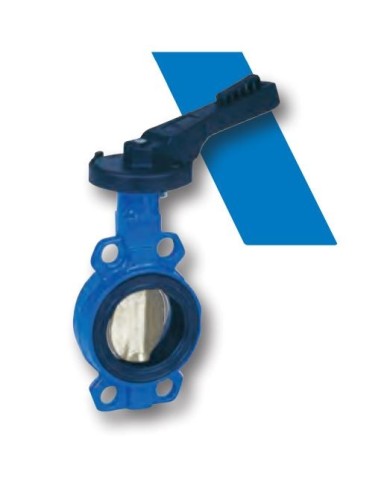 Válvula de mariposa Danfoss con palanca Ø 100. Mariposa inoxidable.