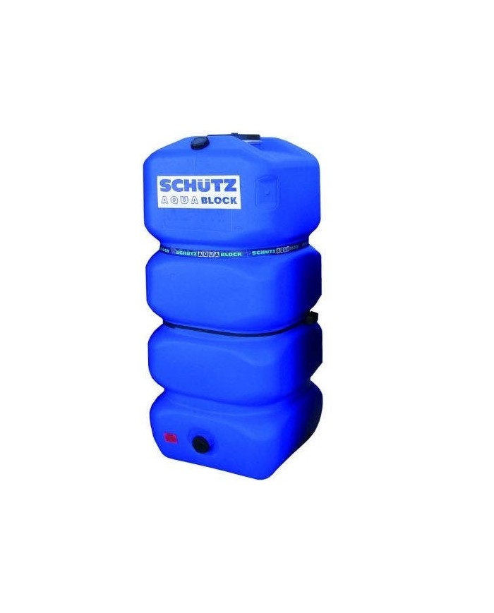 Deposito de agua Schütz AQUABLOCK soplado 750 lt. 735x735x1653mm