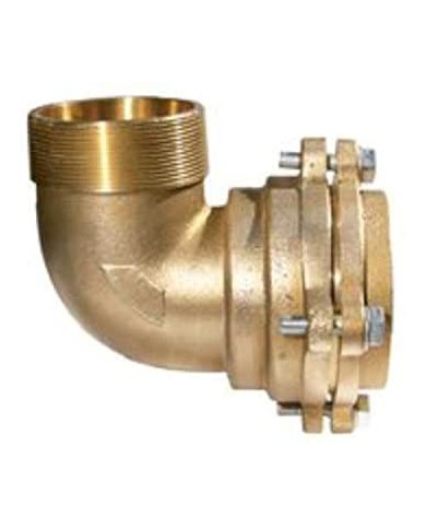 Codo DIN de 110 x 4" M